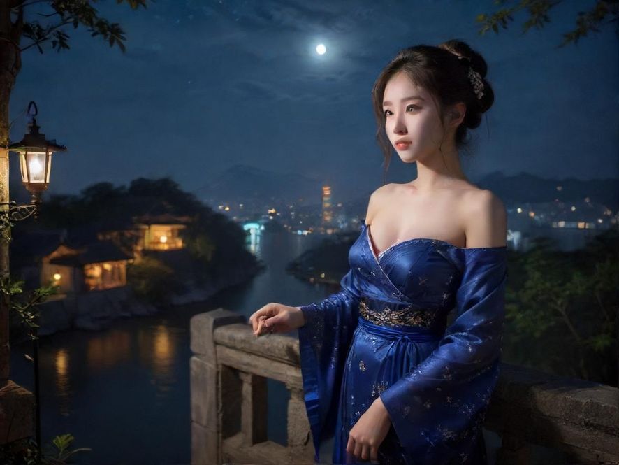 手机屏幕上流动的深圳夜场信息,充满赛博朋克风格