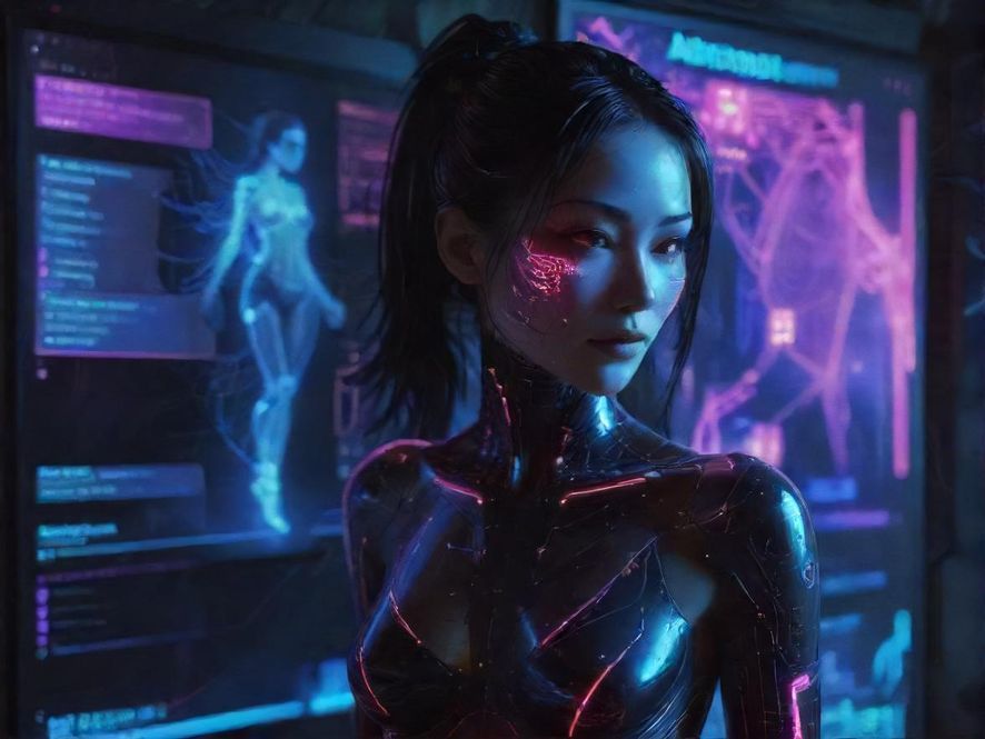 手机屏幕上的匿名聊天界面