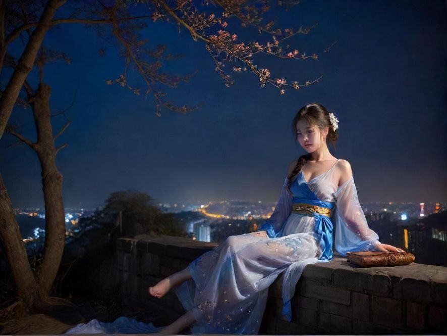 广州繁华夜景下的娱乐场所入口