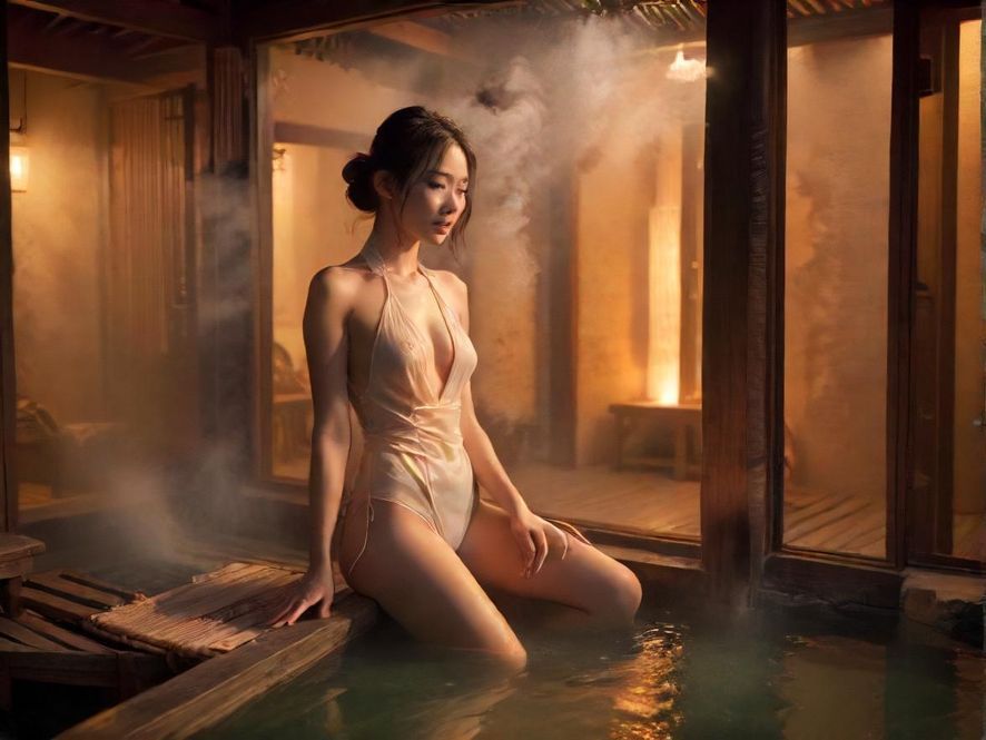 广州高端桑拿会所内部一角