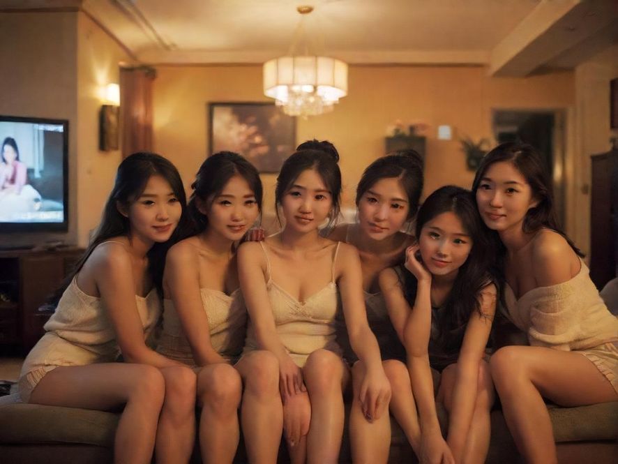 家中休闲娱乐放松场景