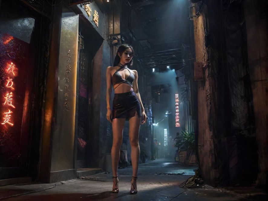 佛山特色夜场外景