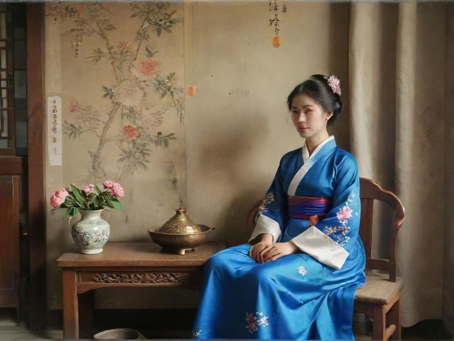 一个人正在电脑前浏览寻花网论坛