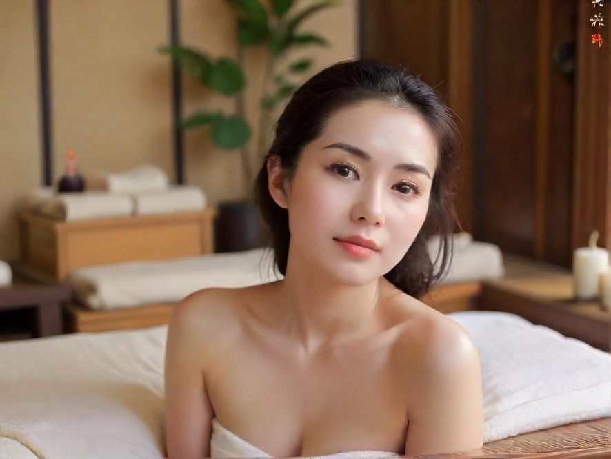 捕捉了一个人物在高端休闲环境中享受宁静放松的侧写特写镜头