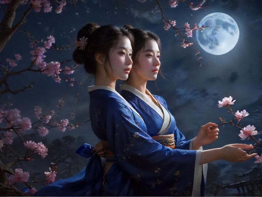 珠三角夜场街景