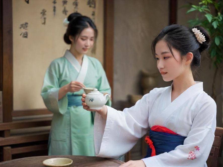 广州一家隐藏的茶社，环境清幽，适合放松身心