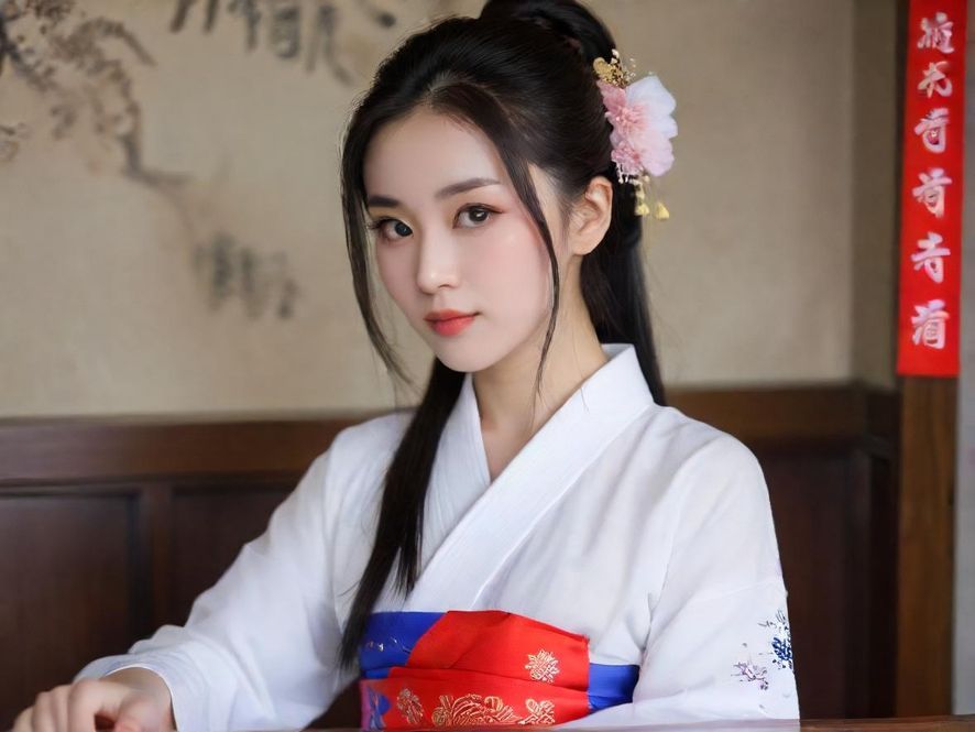 一名女性在宝安会所内享受放松时刻，面部表情宁静，氛围私密。