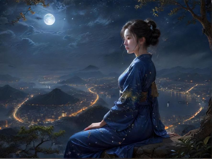 广州海珠区夜场会所入口霓虹灯夜景