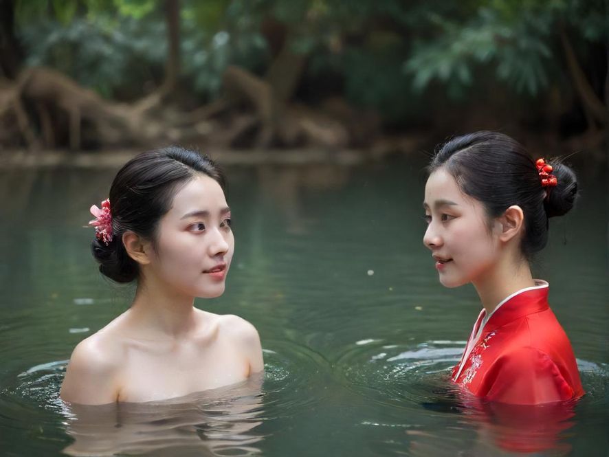 高端水疗会所休息区，灯光柔和，环境舒适