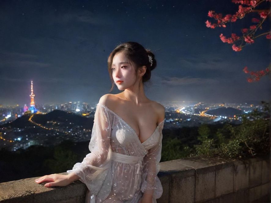 新塘95场夜场周边夜景展示