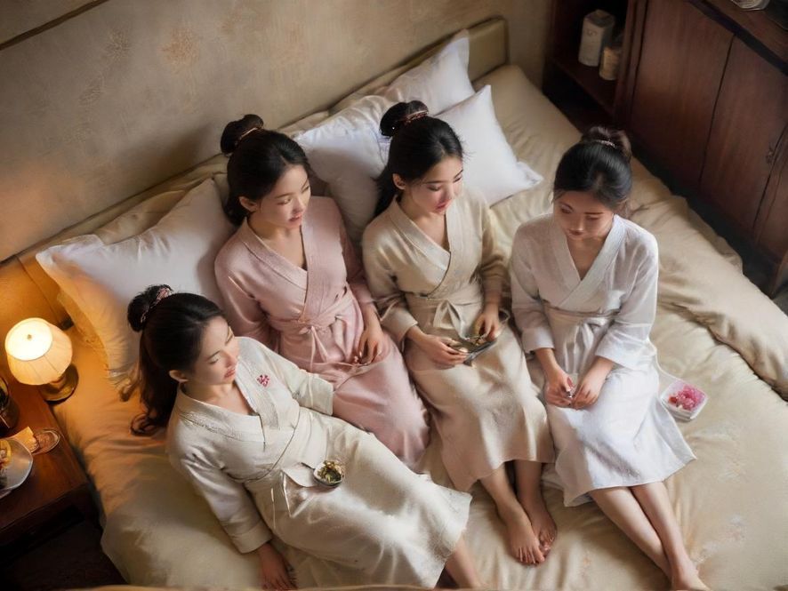 广州喝茶场景,温馨茶室环境