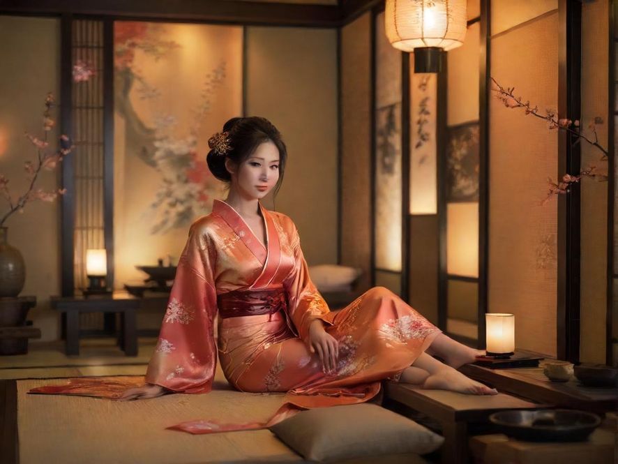 夜场私密包厢 暖色灯光 特写镜头 奢华内饰