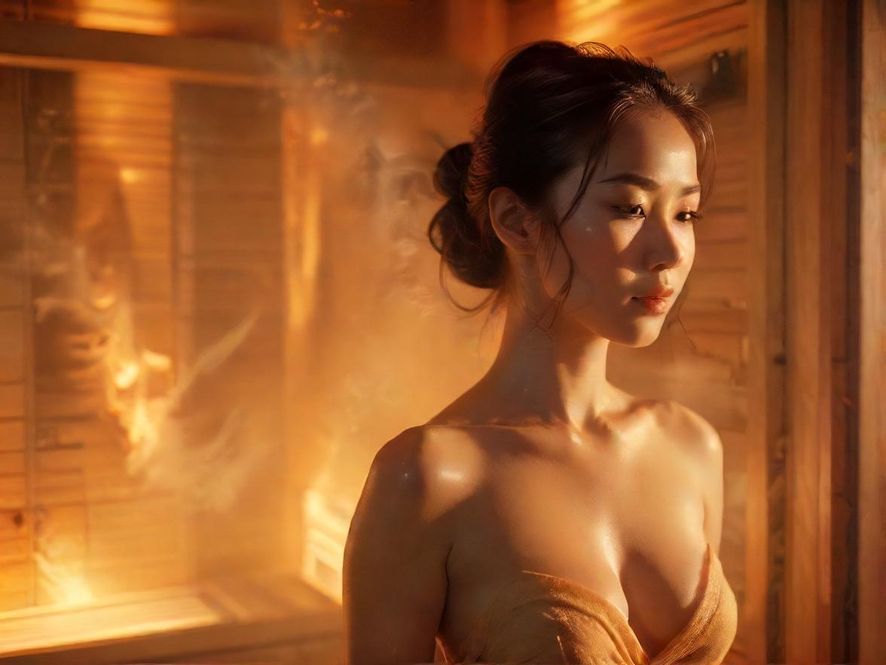 舒适桑拿房