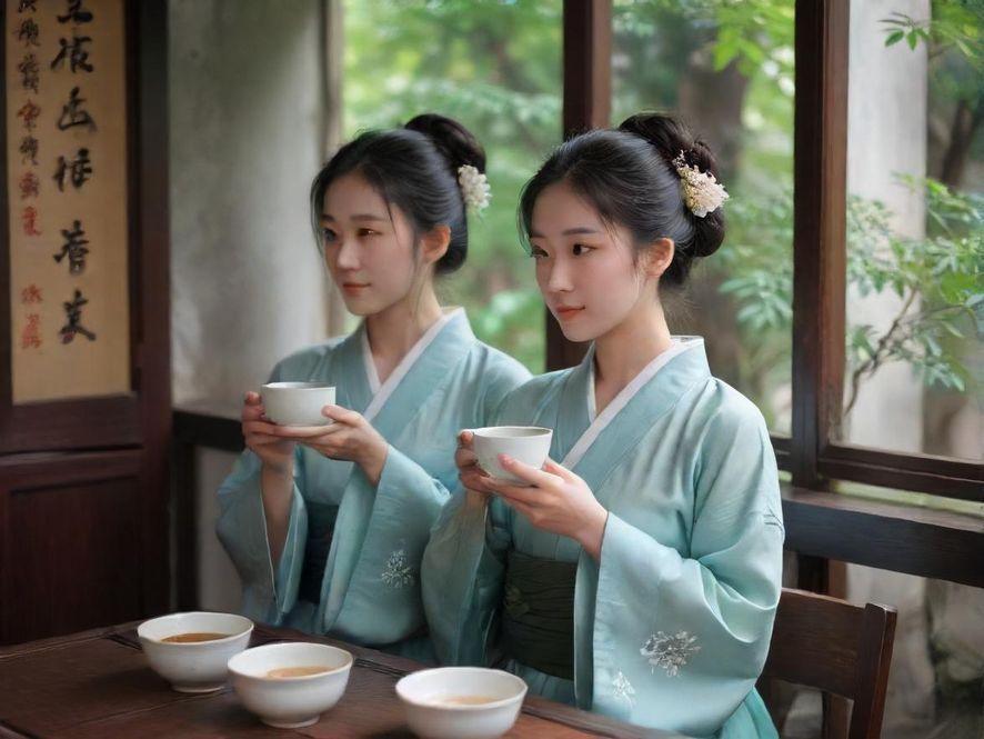 广州某个隐藏茶社的入口,显得十分低调神秘