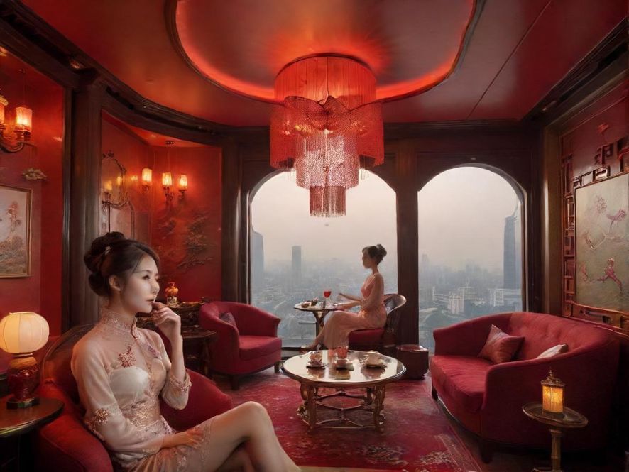 广州品茶环境展示