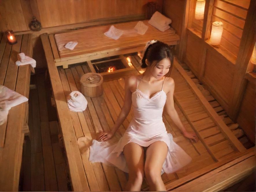 广东桑拿会所室内温馨场景