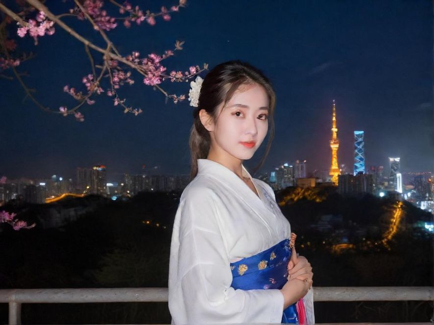 深圳某豪华会所夜景入口