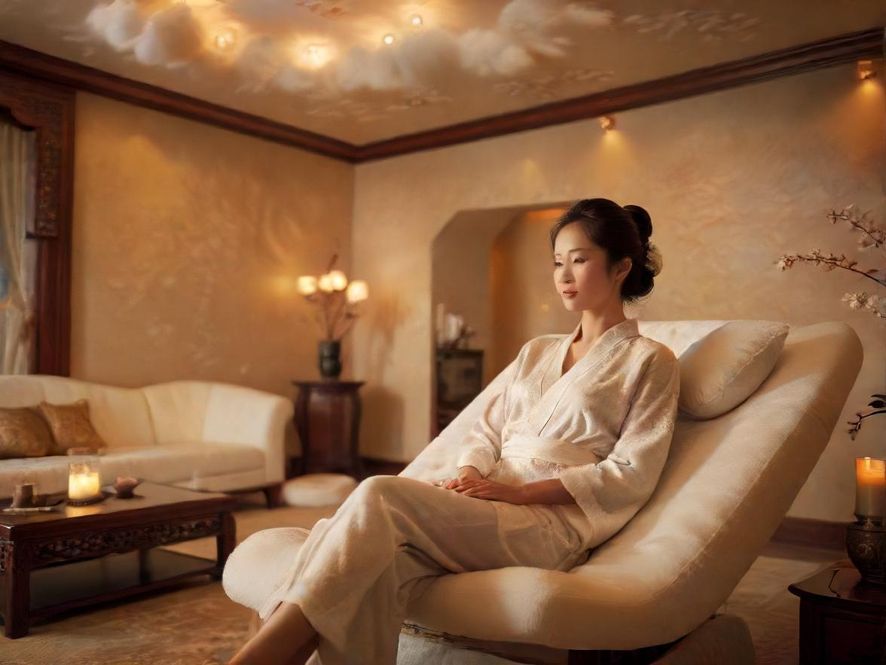 白云区隐藏会所按摩休息室场景