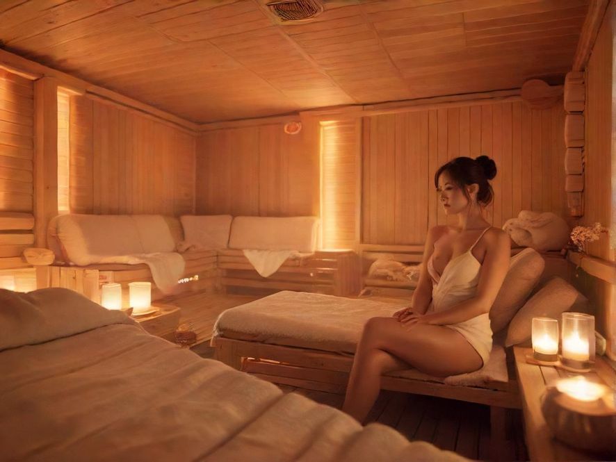 桑拿会所舒适休息区一览