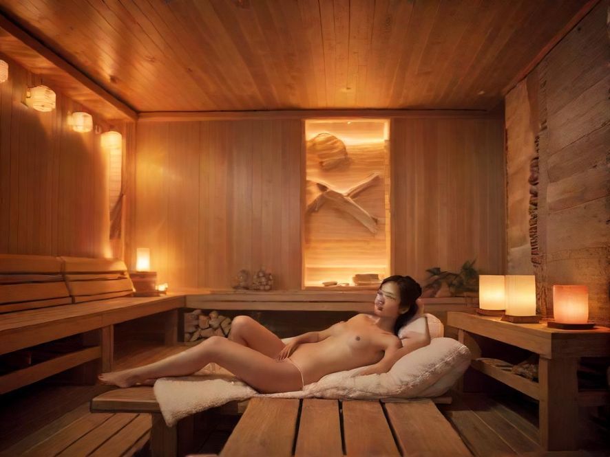 广州桑拿会所休息区环境