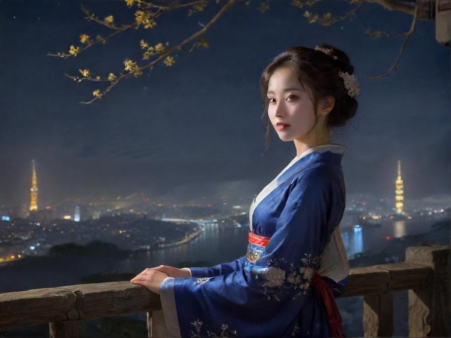 广州夜场会所夜景灯光实景