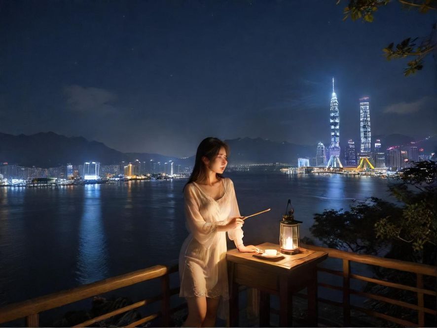 上海夜场会所内部，俯视角，写实风格，夜场环境背景