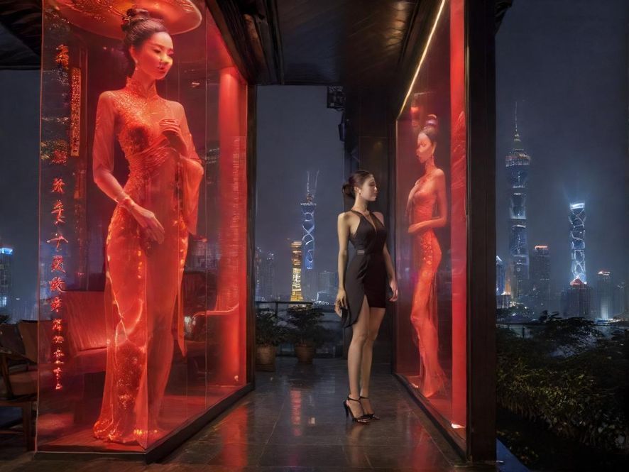 广州夜场茶社高端设计实景