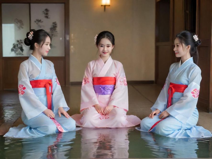 罗湖水会服务人员友善微笑