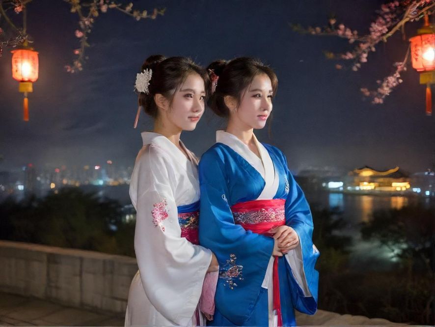 深圳璀璨的夜景