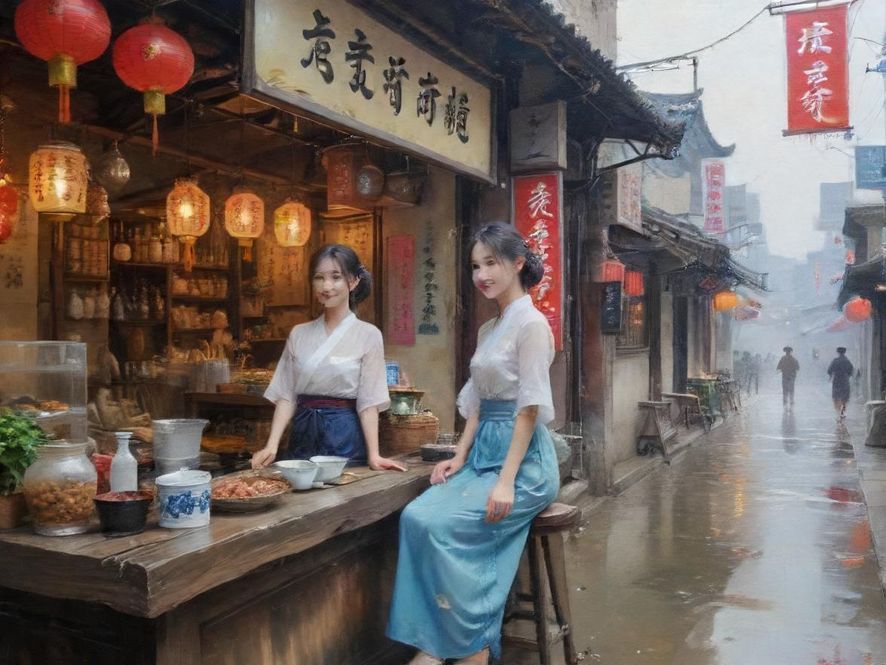 上海水磨实体店内部环境展示