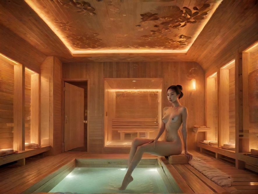 高端桑拿会所内部环境展示
