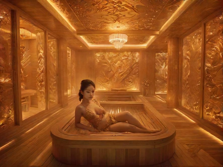 深圳桑拿会所豪华环境展示