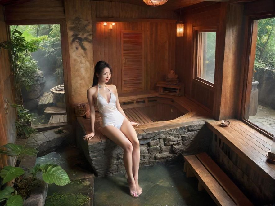 广州隐藏茶社桑拿汗蒸环境