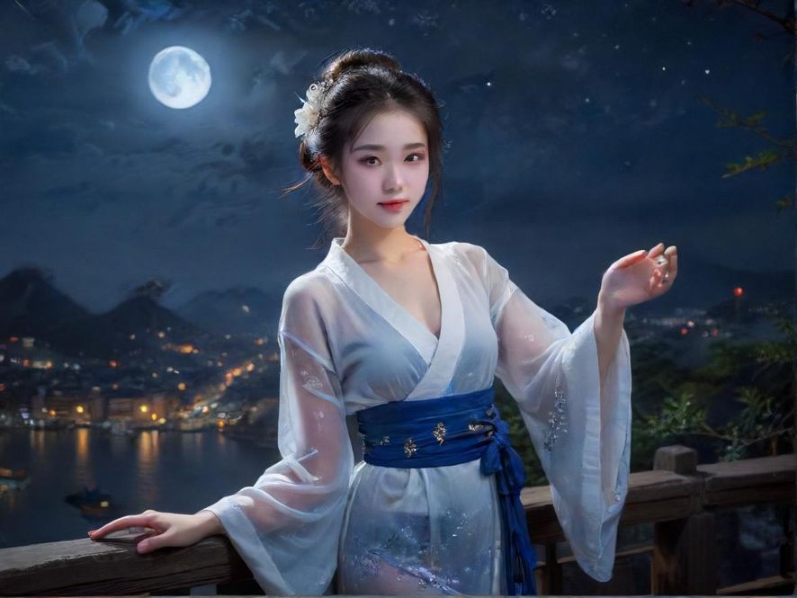 广州夜场休闲区灯光氛围