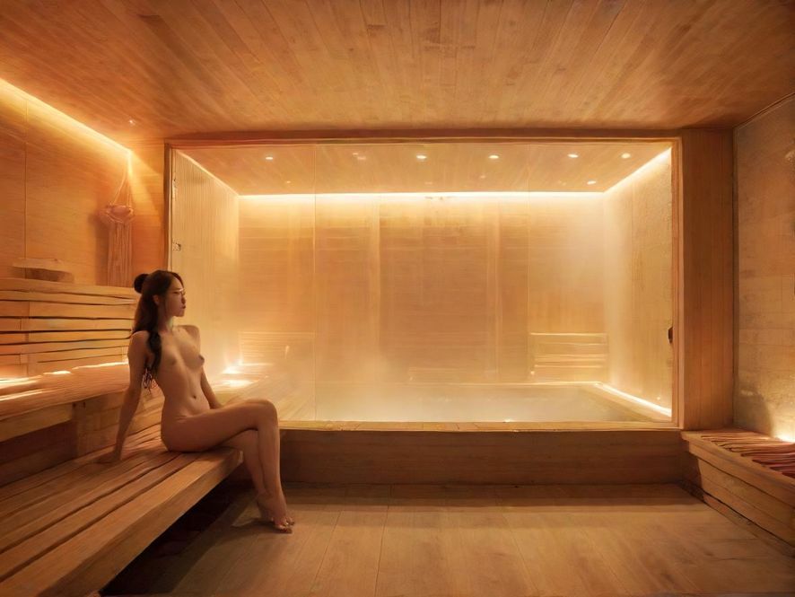 广州白云区桑拿会所室内环境