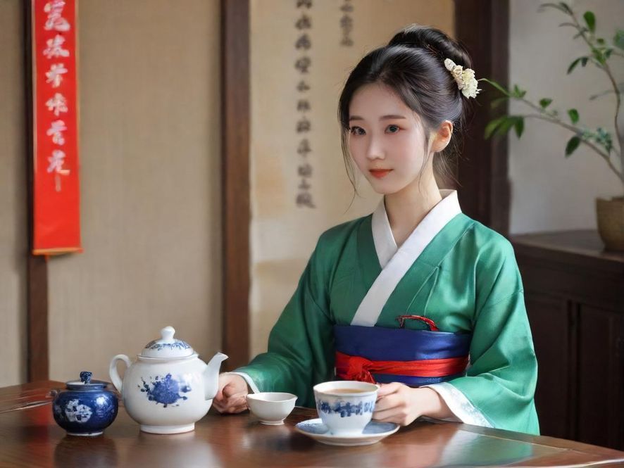 广州高端茶社内部环境展示