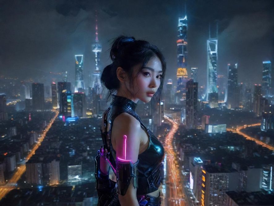 佛山璀璨的城市夜景,高楼林立,灯火辉煌,仿佛在等待你探索它的无限精彩。