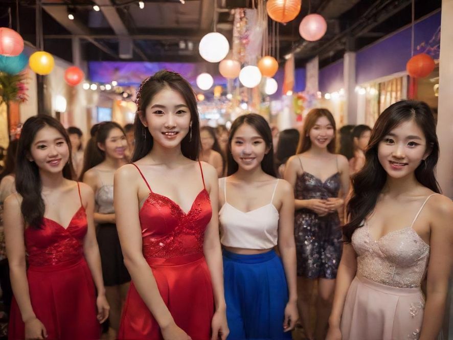 花社区qm社区活动热闹聚会