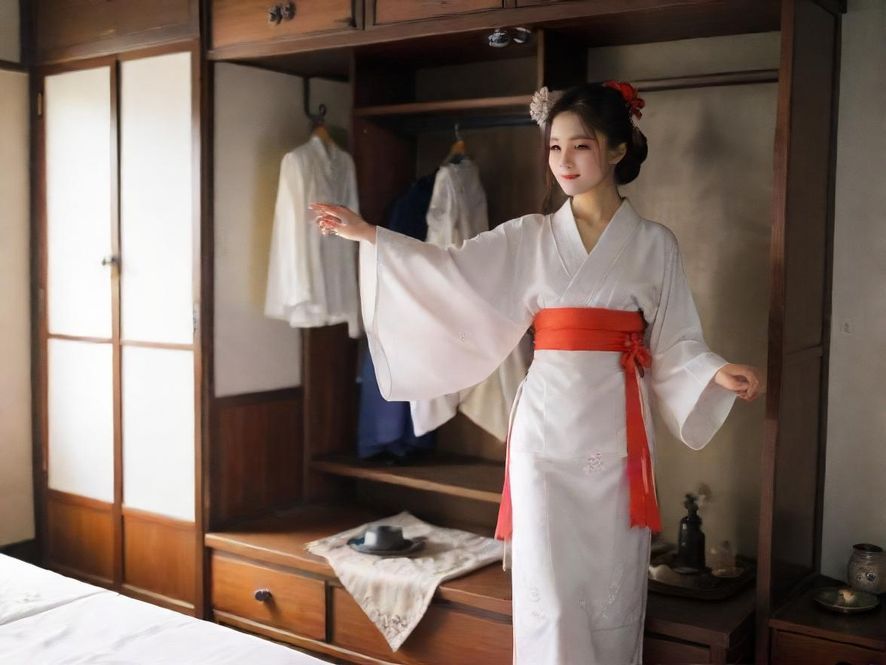 一位面带微笑、气质优雅的私人工作室服务人员,身着整洁的制服,手提精致工具箱,正准备进入一间豪华公寓的客厅,光线柔和,环境私密。