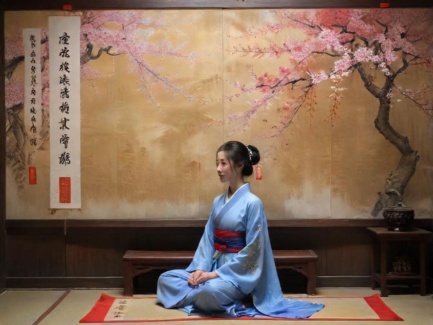 一位身着浴袍的客人背对镜头,坐在舒适的按摩椅上,享受着专业的头部或肩部按摩,画面温馨且放松。